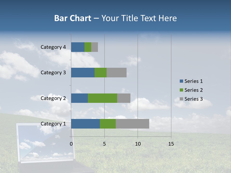 Freedom Blue Mobility PowerPoint Template