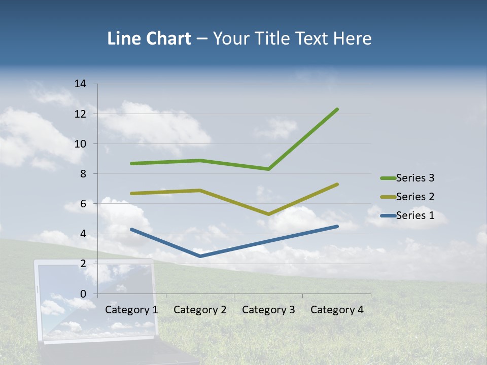 Freedom Blue Mobility PowerPoint Template