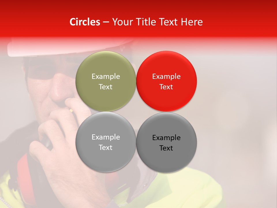 Foreman Craftsman Employee PowerPoint Template