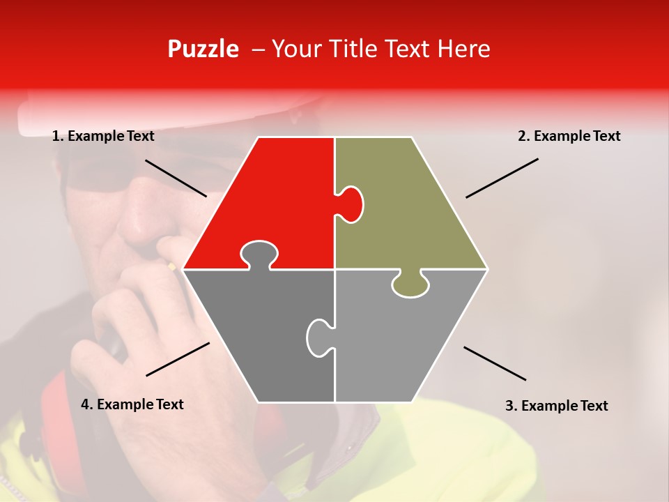 Foreman Craftsman Employee PowerPoint Template
