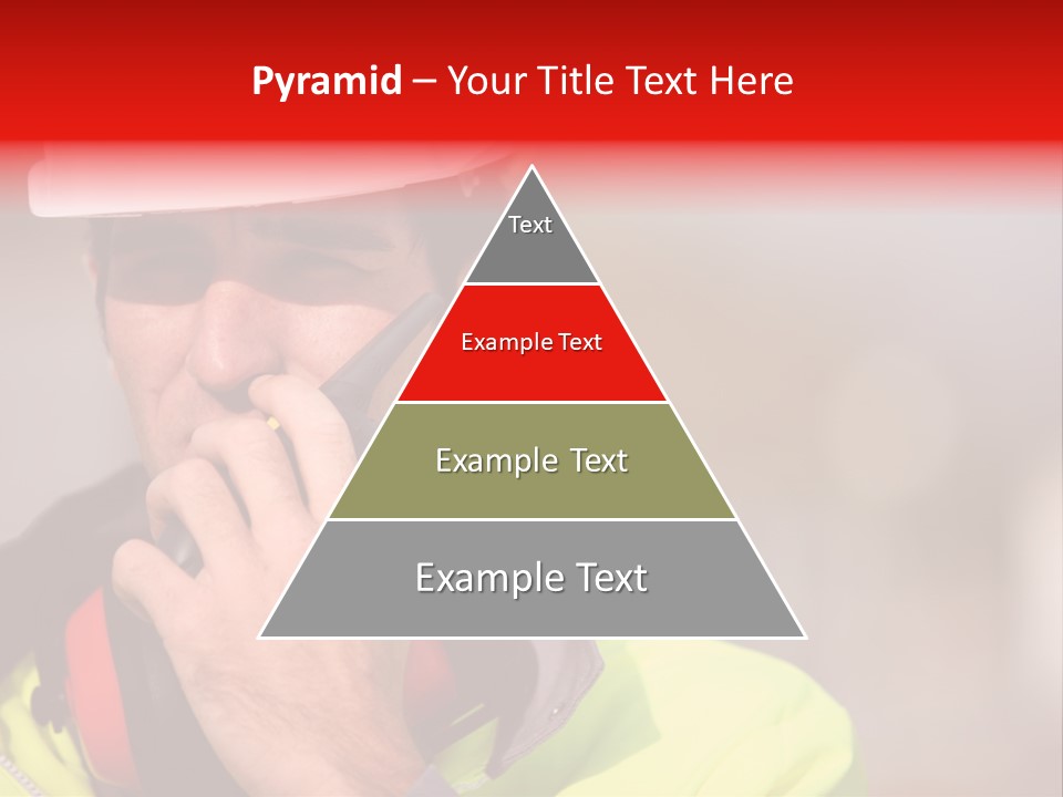 Foreman Craftsman Employee PowerPoint Template