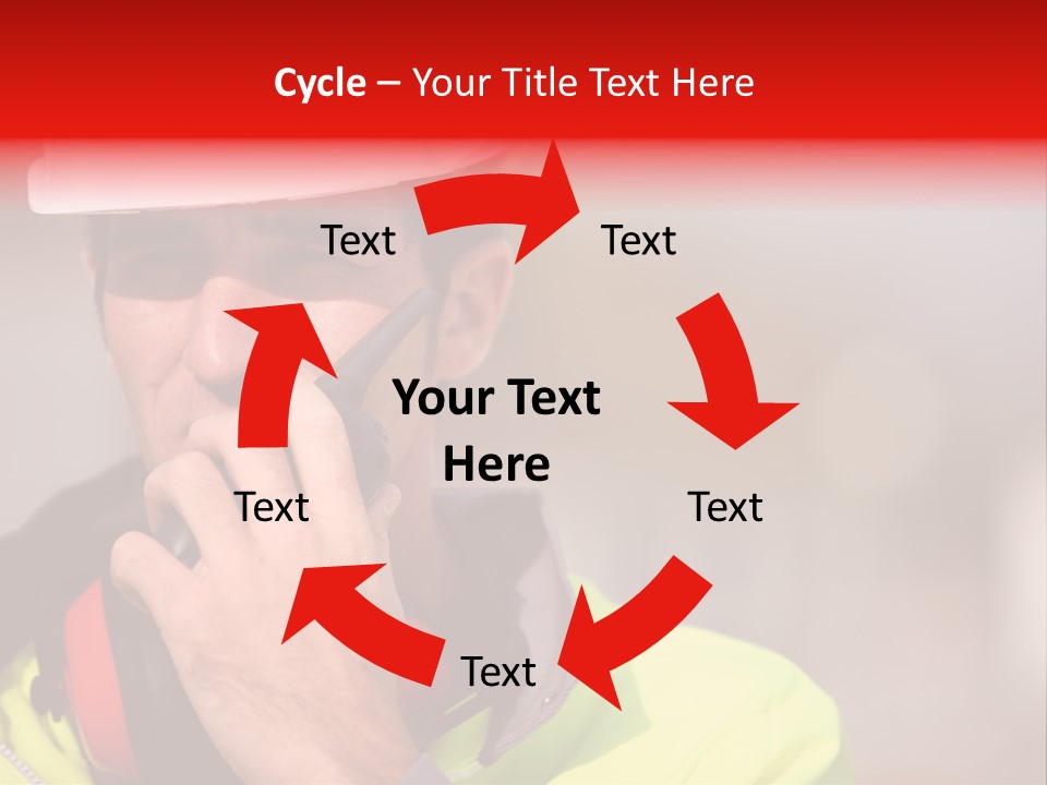 Foreman Craftsman Employee PowerPoint Template