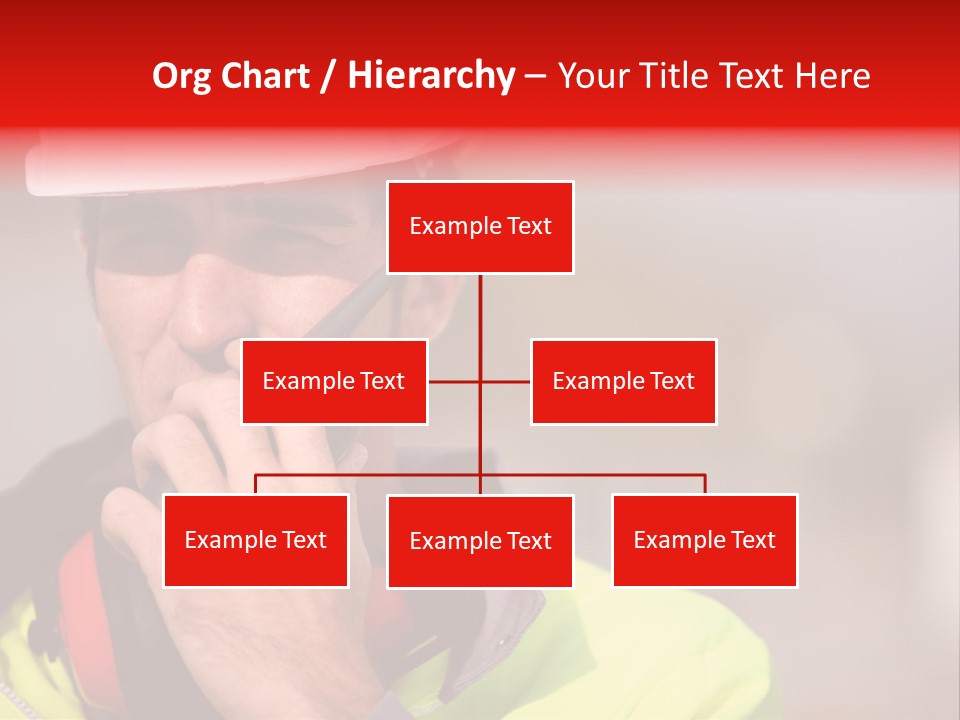 Foreman Craftsman Employee PowerPoint Template