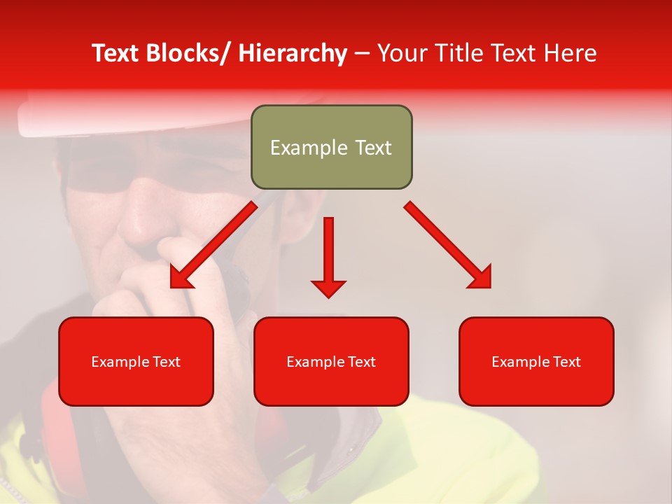 Foreman Craftsman Employee PowerPoint Template