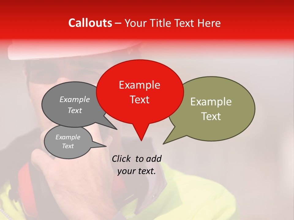Foreman Craftsman Employee PowerPoint Template
