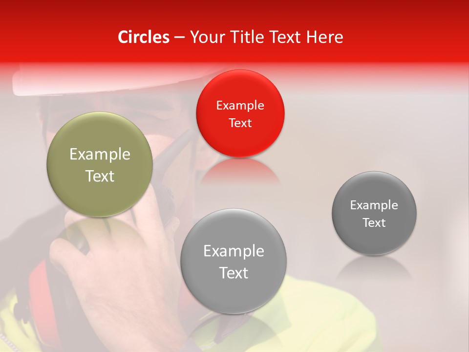 Foreman Craftsman Employee PowerPoint Template