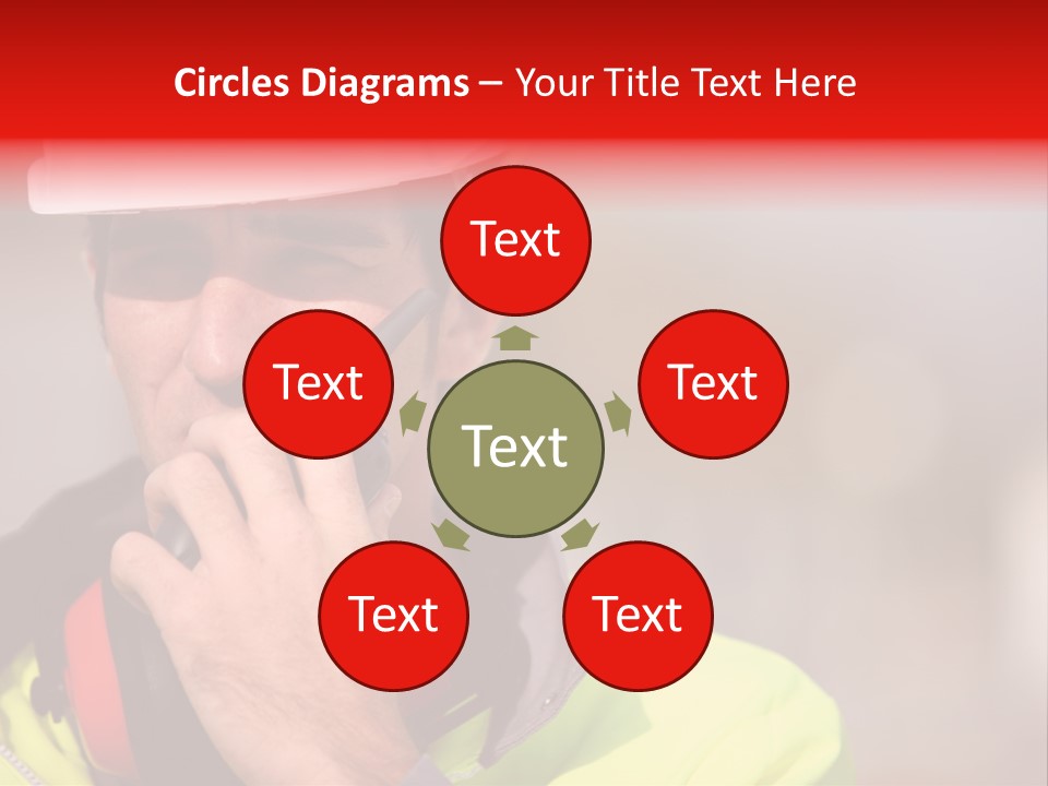 Foreman Craftsman Employee PowerPoint Template