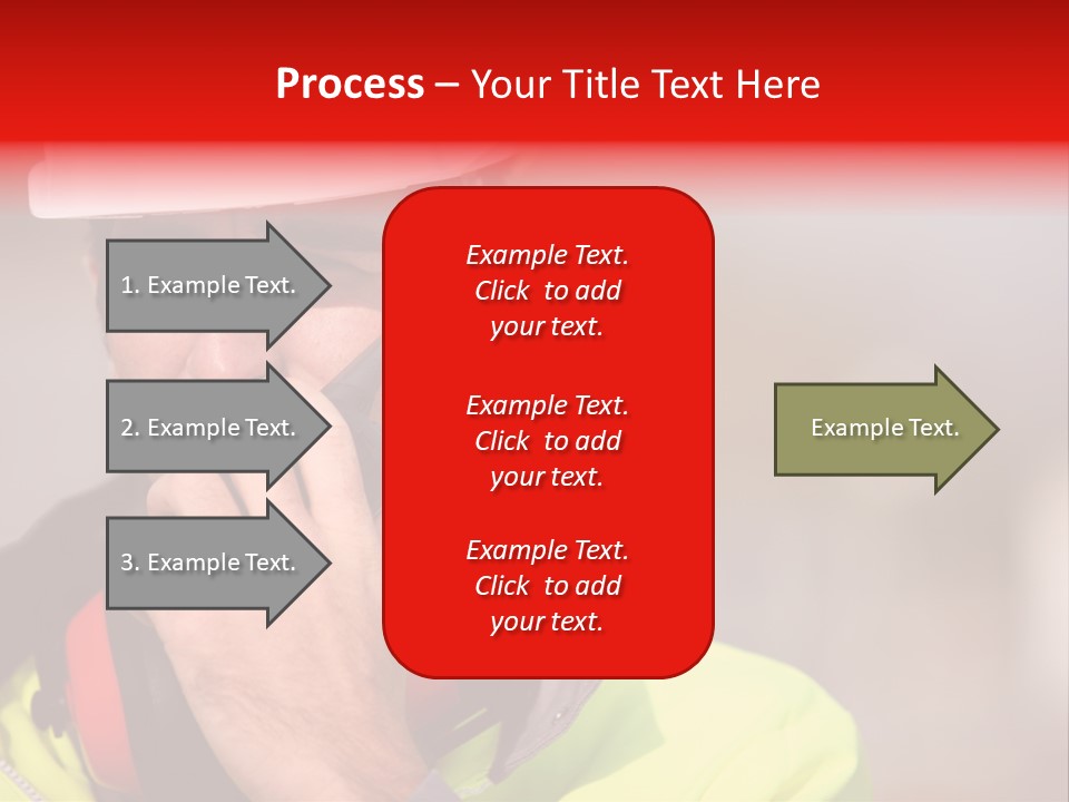 Foreman Craftsman Employee PowerPoint Template