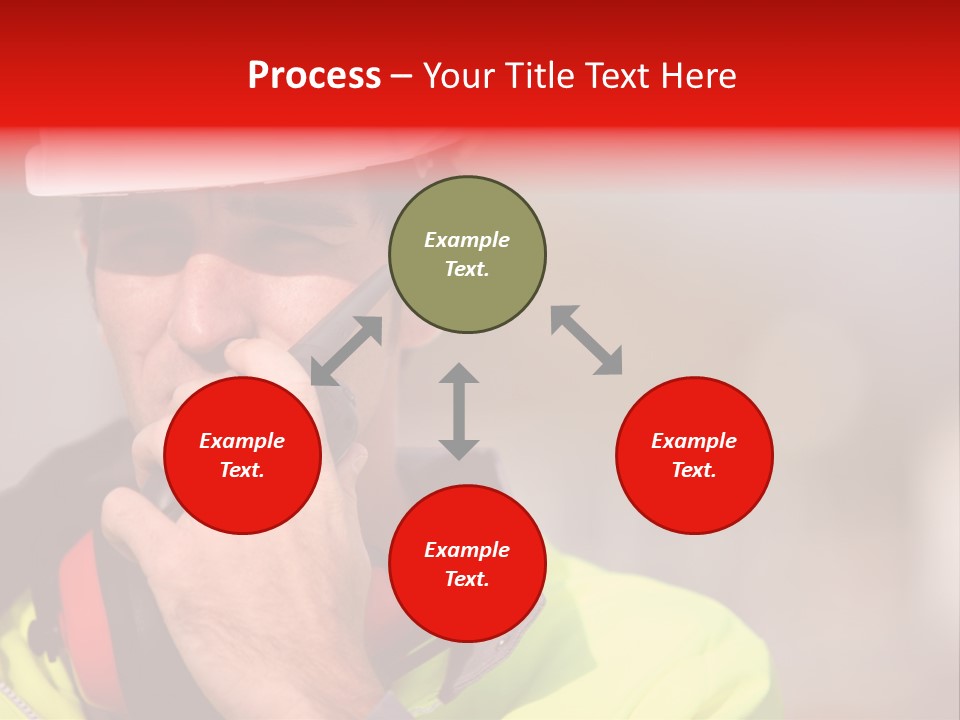 Foreman Craftsman Employee PowerPoint Template