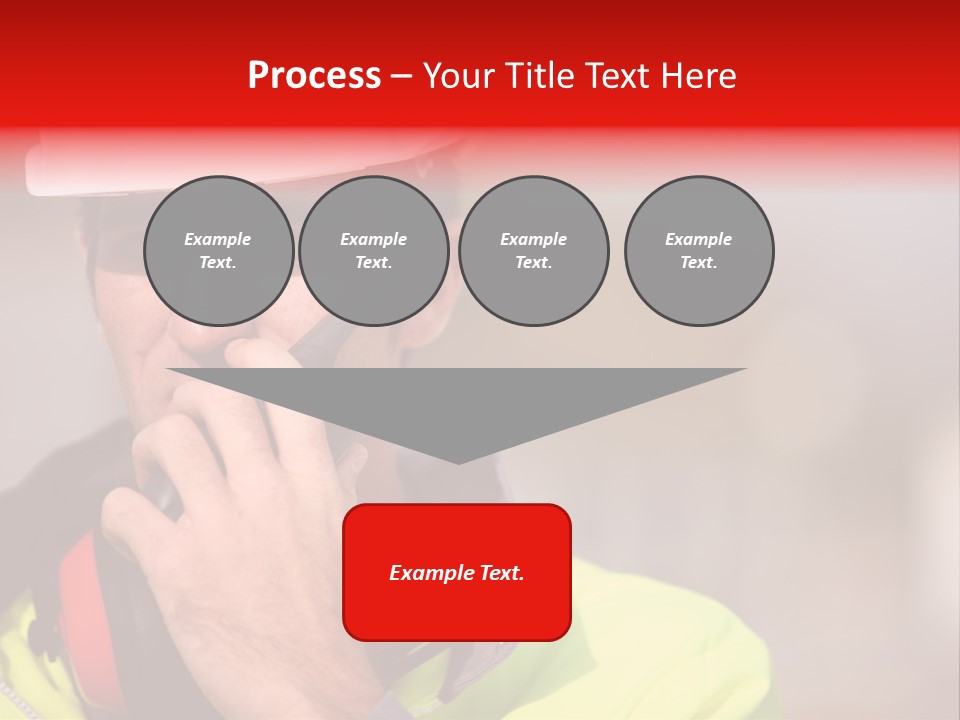Foreman Craftsman Employee PowerPoint Template