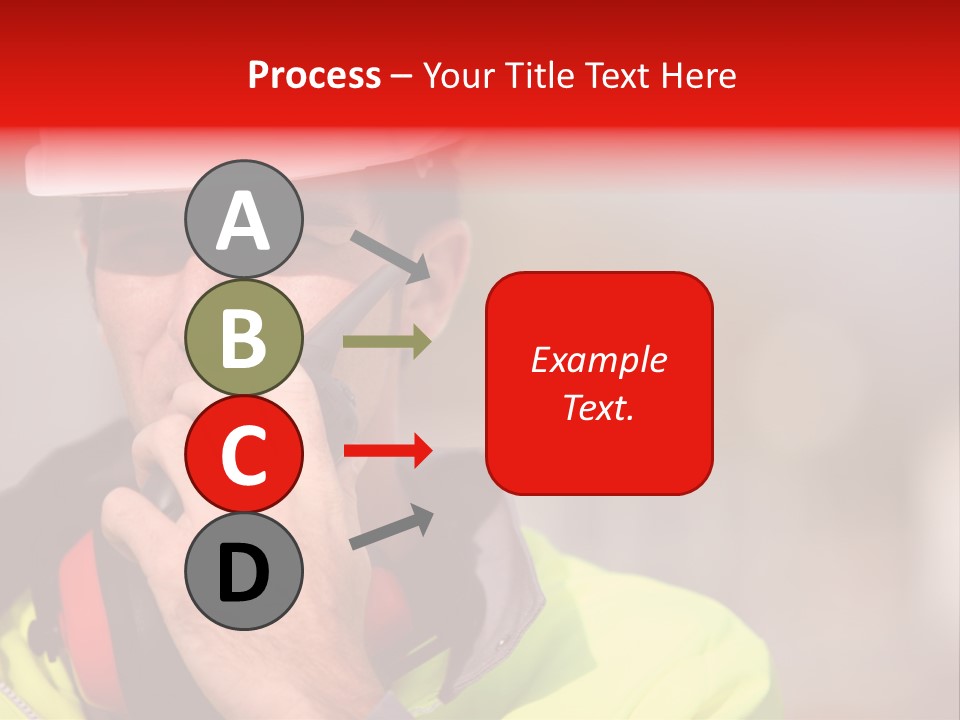 Foreman Craftsman Employee PowerPoint Template
