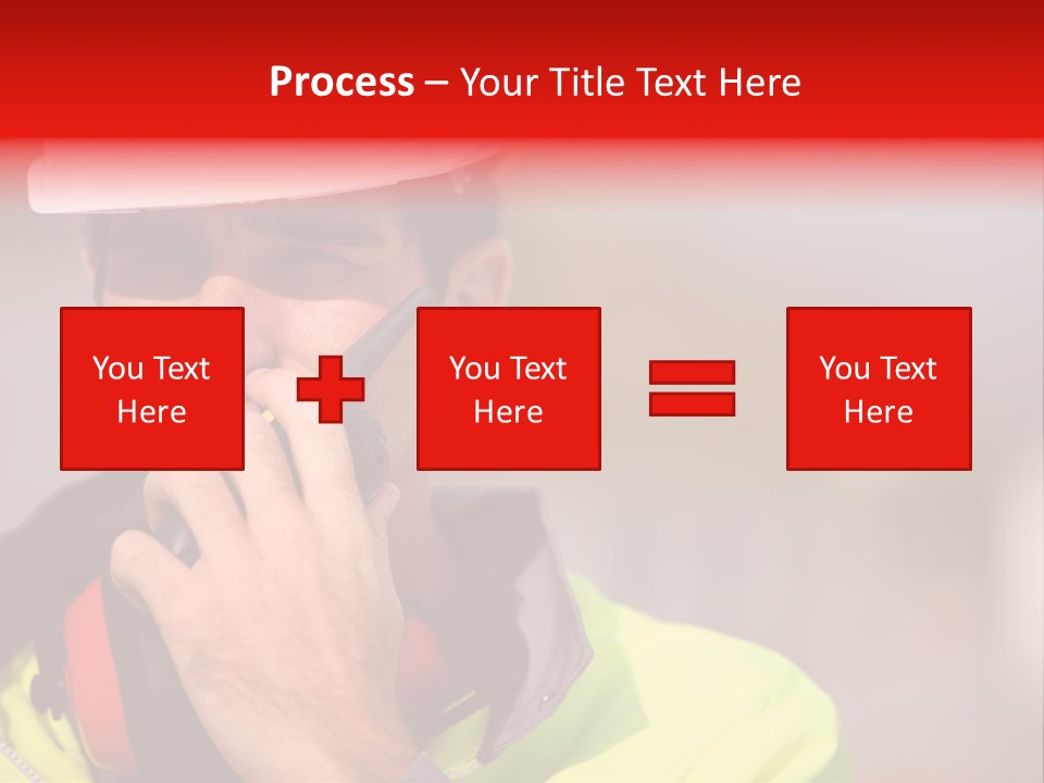 Foreman Craftsman Employee PowerPoint Template