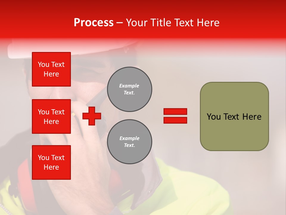 Foreman Craftsman Employee PowerPoint Template