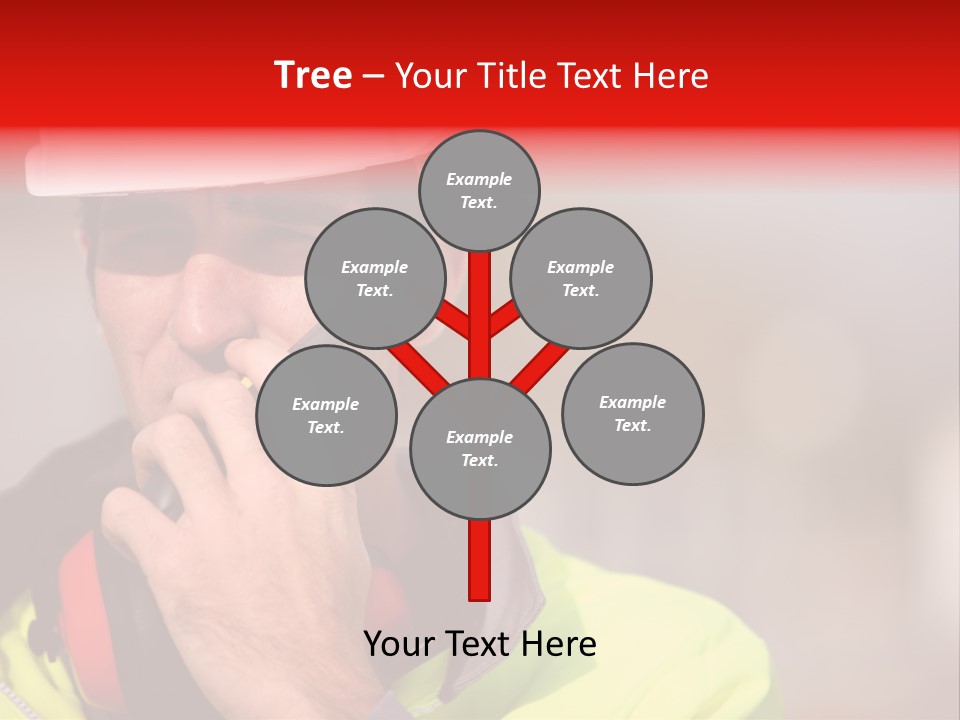 Foreman Craftsman Employee PowerPoint Template
