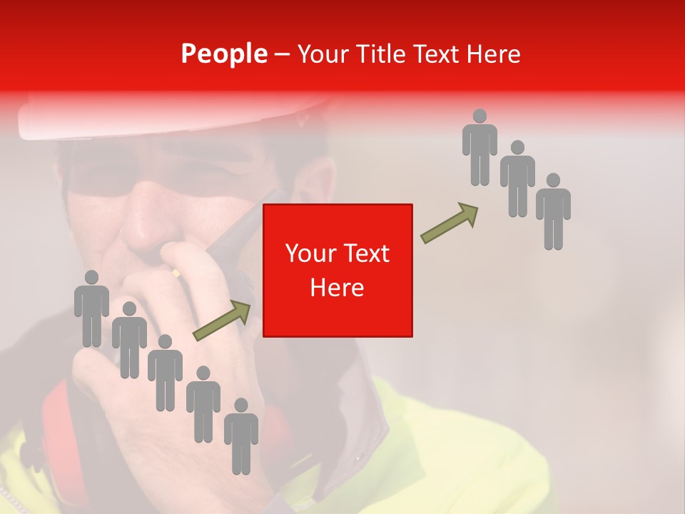 Foreman Craftsman Employee PowerPoint Template