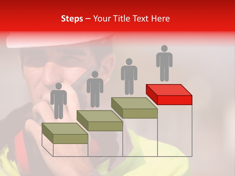 Foreman Craftsman Employee PowerPoint Template