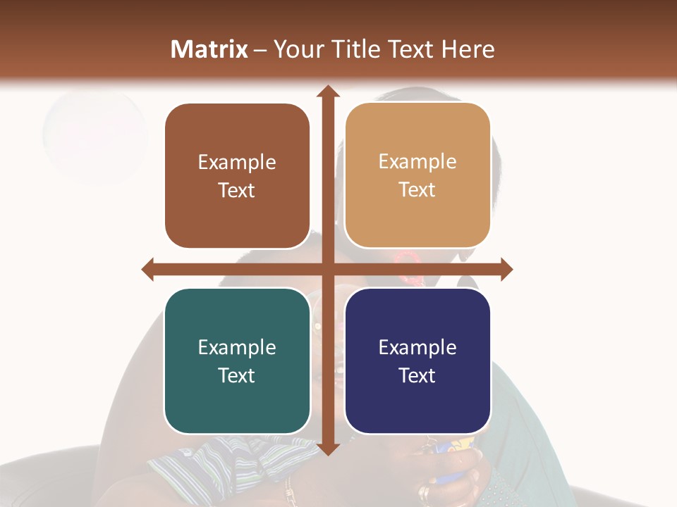 Hair Portrait Humor PowerPoint Template