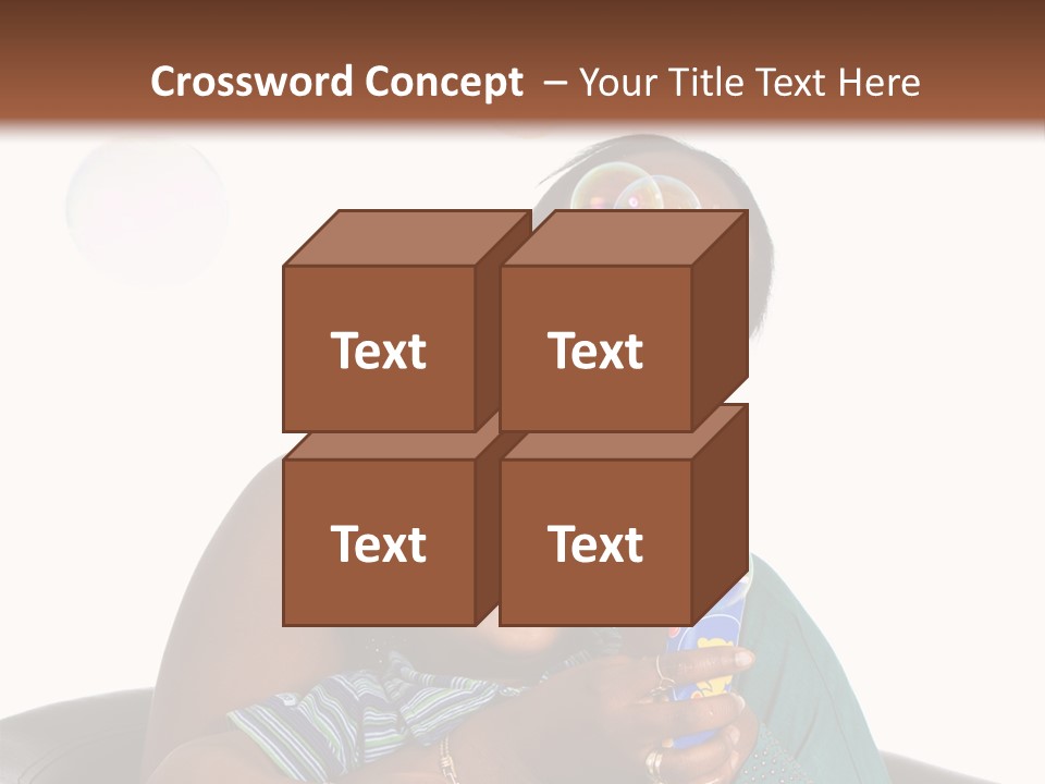 Hair Portrait Humor PowerPoint Template