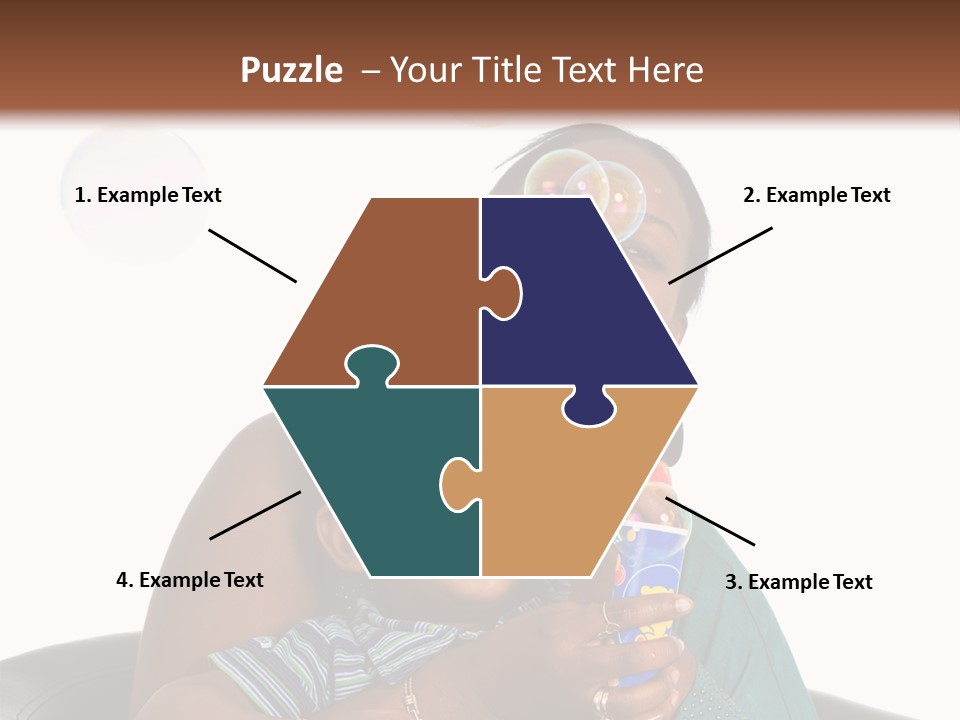 Hair Portrait Humor PowerPoint Template