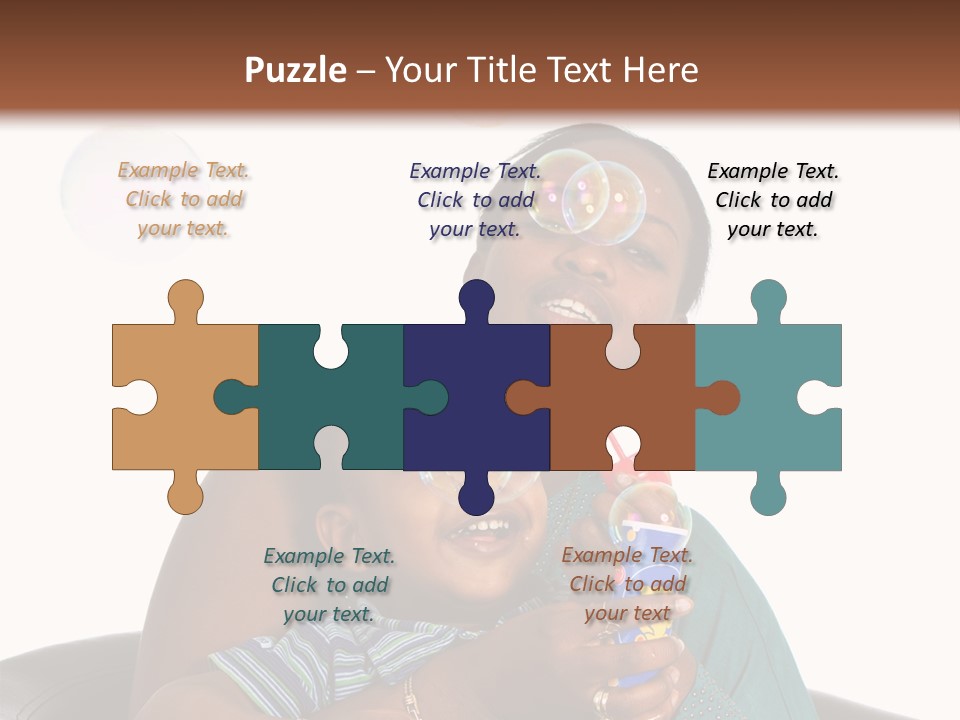 Hair Portrait Humor PowerPoint Template