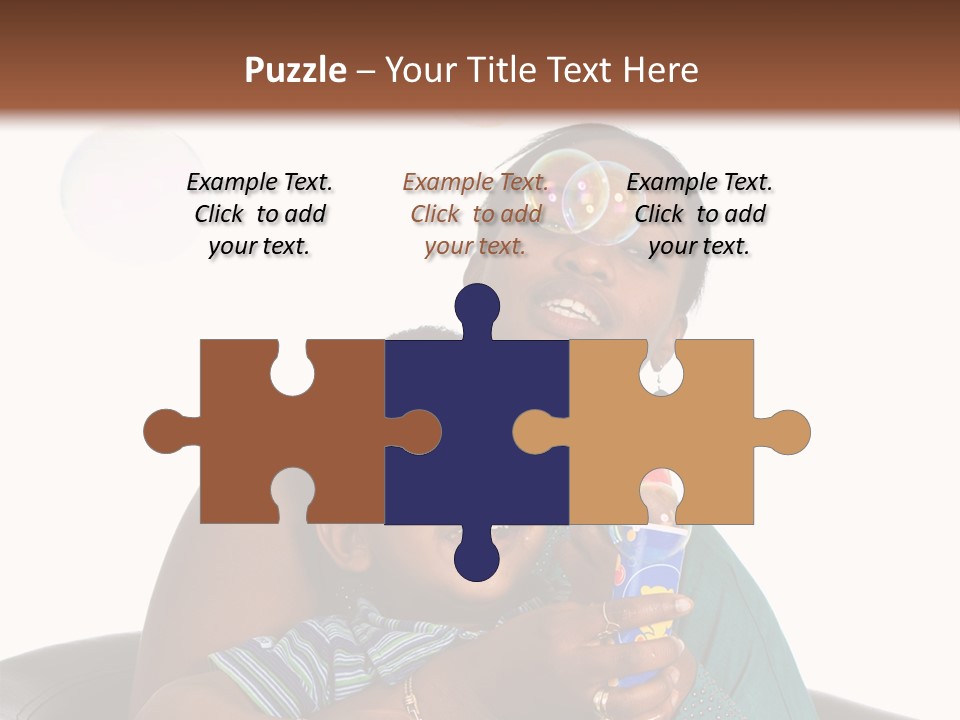 Hair Portrait Humor PowerPoint Template