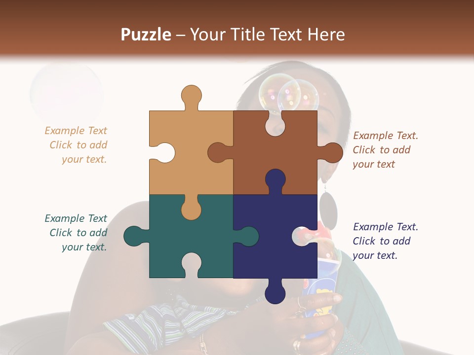 Hair Portrait Humor PowerPoint Template