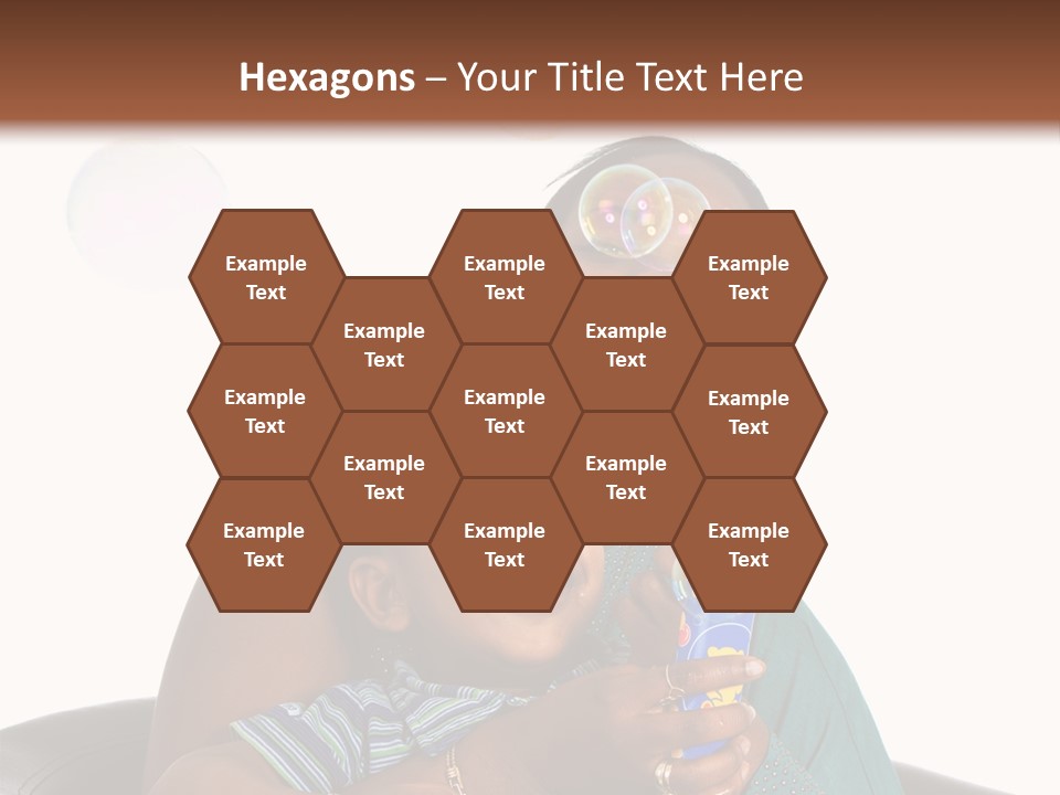 Hair Portrait Humor PowerPoint Template