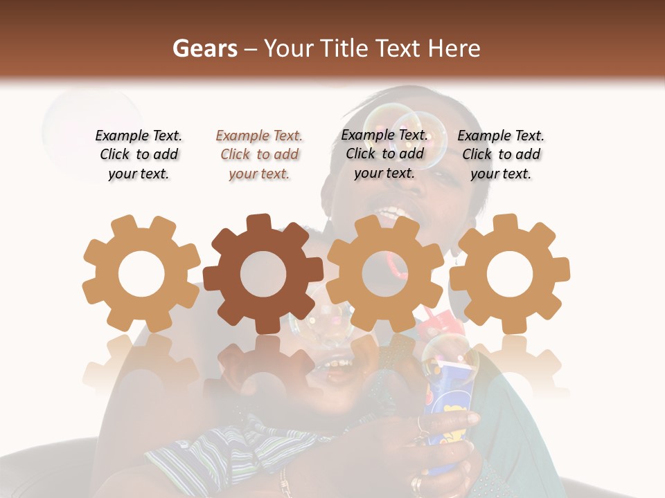 Hair Portrait Humor PowerPoint Template