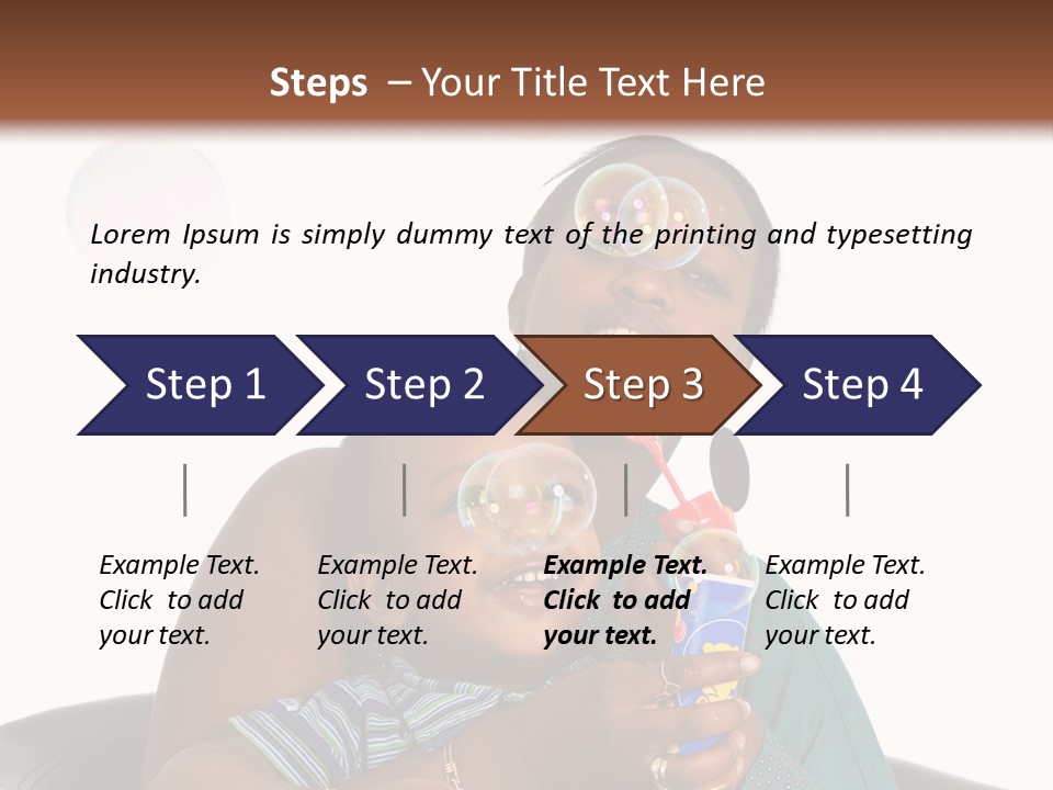 Hair Portrait Humor PowerPoint Template