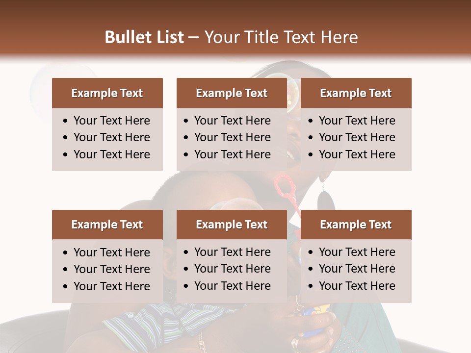 Hair Portrait Humor PowerPoint Template