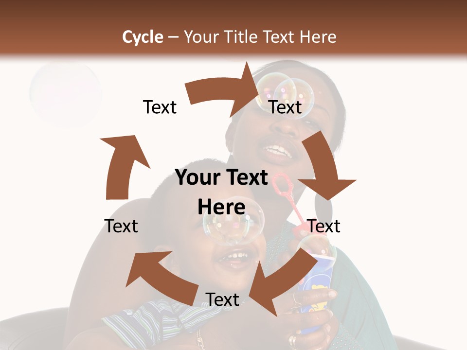 Hair Portrait Humor PowerPoint Template