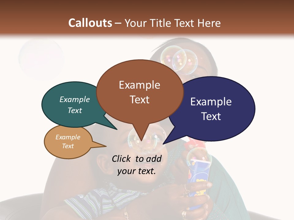 Hair Portrait Humor PowerPoint Template