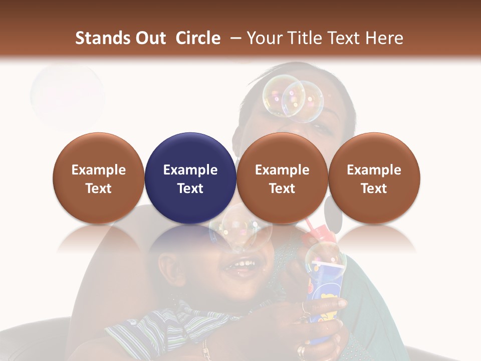 Hair Portrait Humor PowerPoint Template