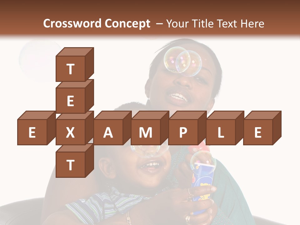 Hair Portrait Humor PowerPoint Template