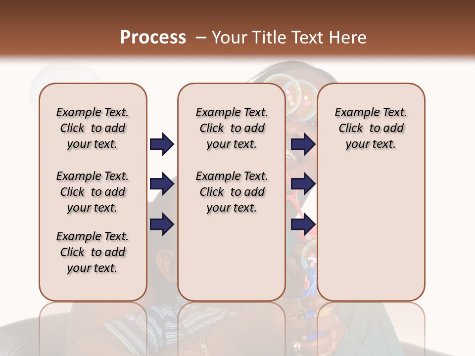 Hair Portrait Humor PowerPoint Template