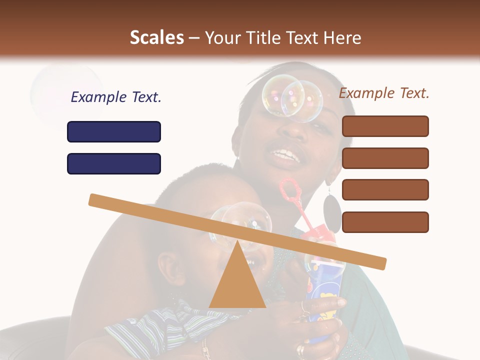 Hair Portrait Humor PowerPoint Template