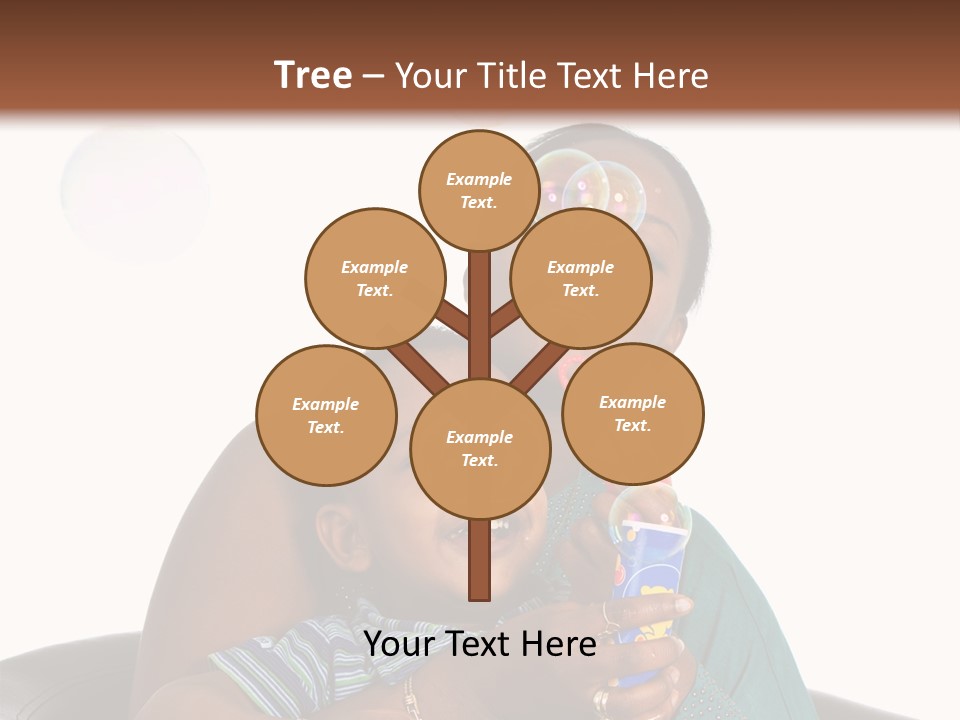 Hair Portrait Humor PowerPoint Template