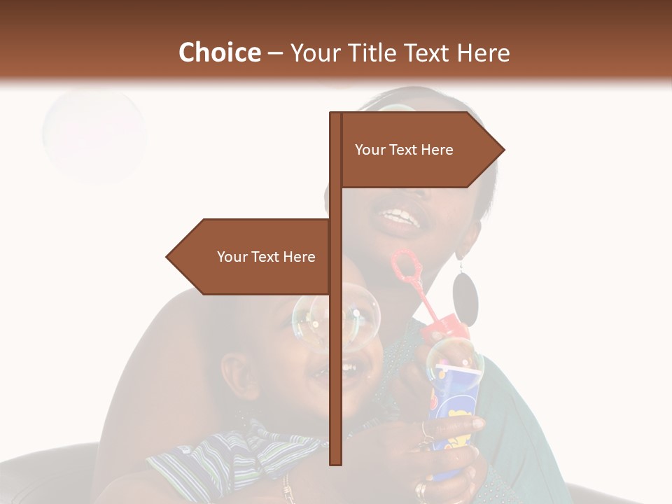 Hair Portrait Humor PowerPoint Template