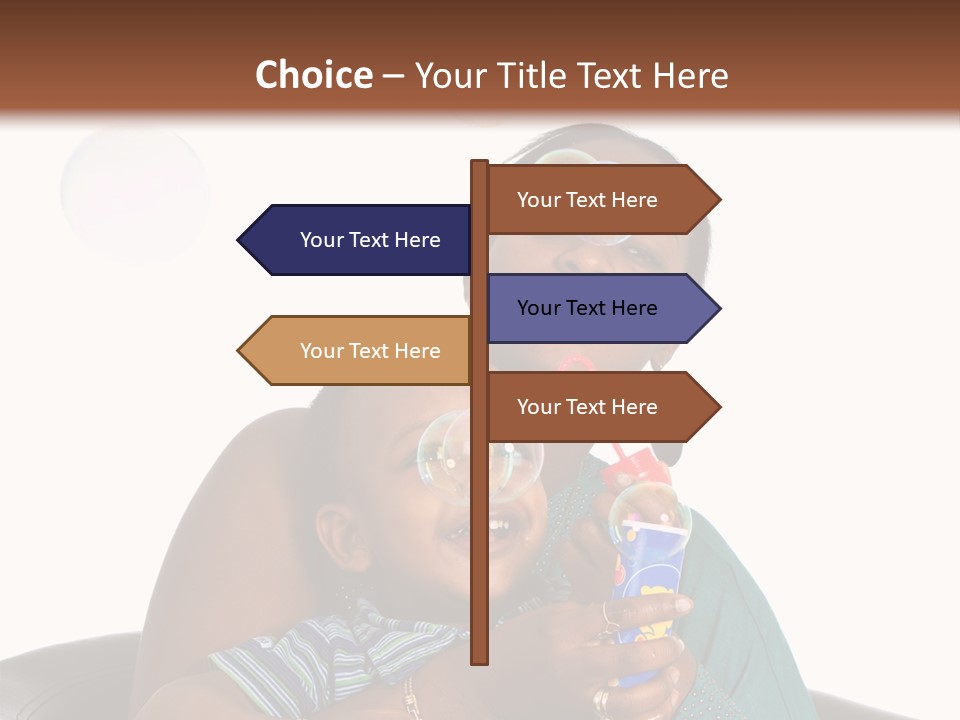 Hair Portrait Humor PowerPoint Template