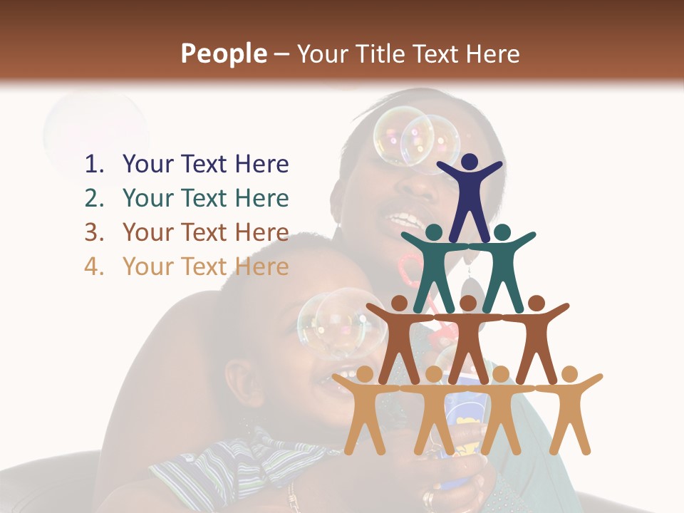 Hair Portrait Humor PowerPoint Template