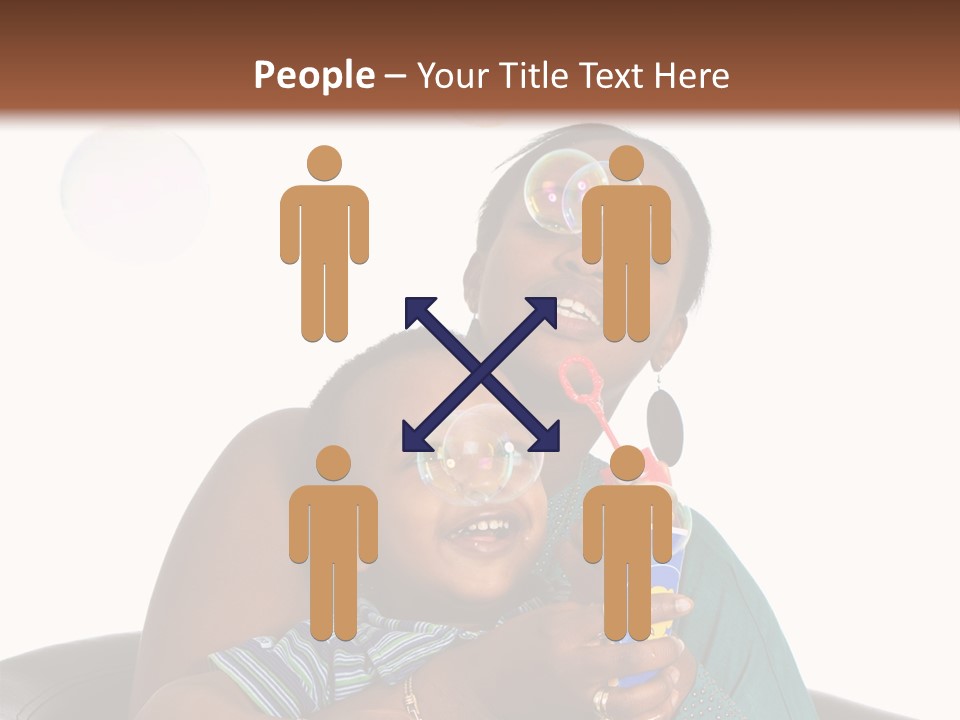 Hair Portrait Humor PowerPoint Template