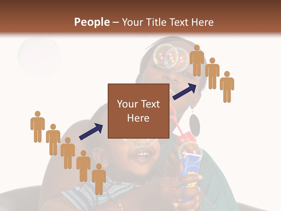 Hair Portrait Humor PowerPoint Template