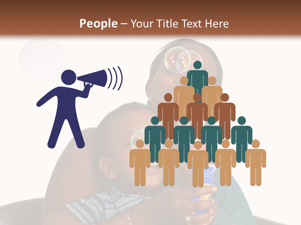 Hair Portrait Humor PowerPoint Template