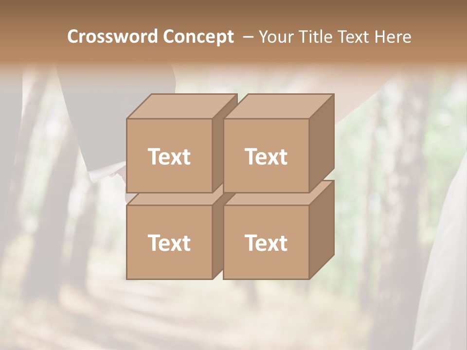 Beautiful Gold Positive PowerPoint Template