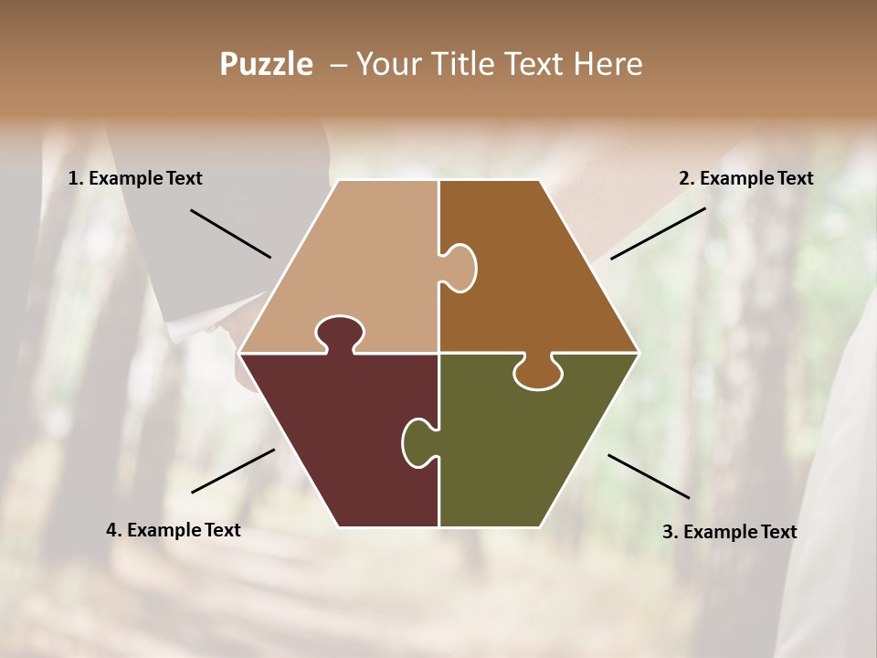 Beautiful Gold Positive PowerPoint Template