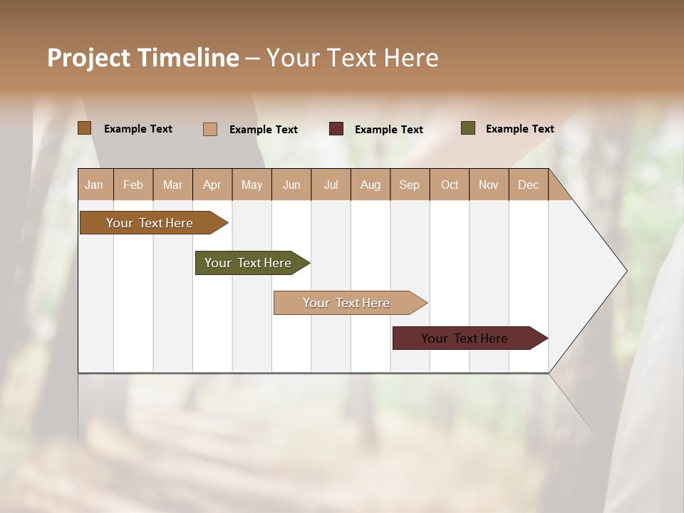 Beautiful Gold Positive PowerPoint Template