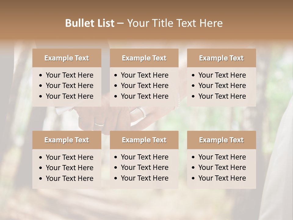 Beautiful Gold Positive PowerPoint Template