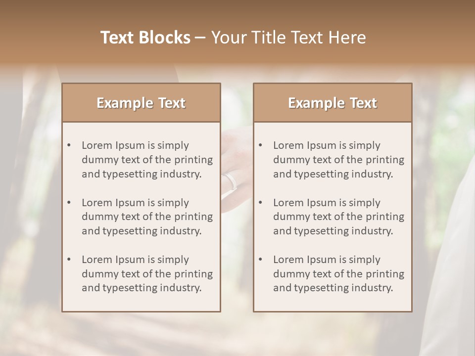 Beautiful Gold Positive PowerPoint Template