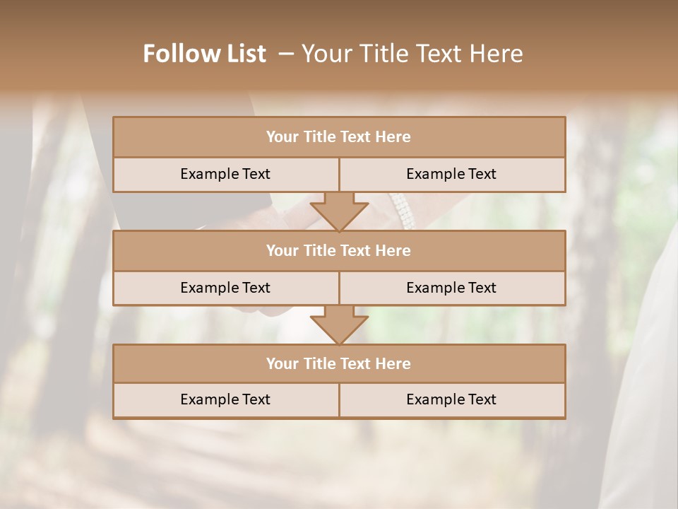 Beautiful Gold Positive PowerPoint Template