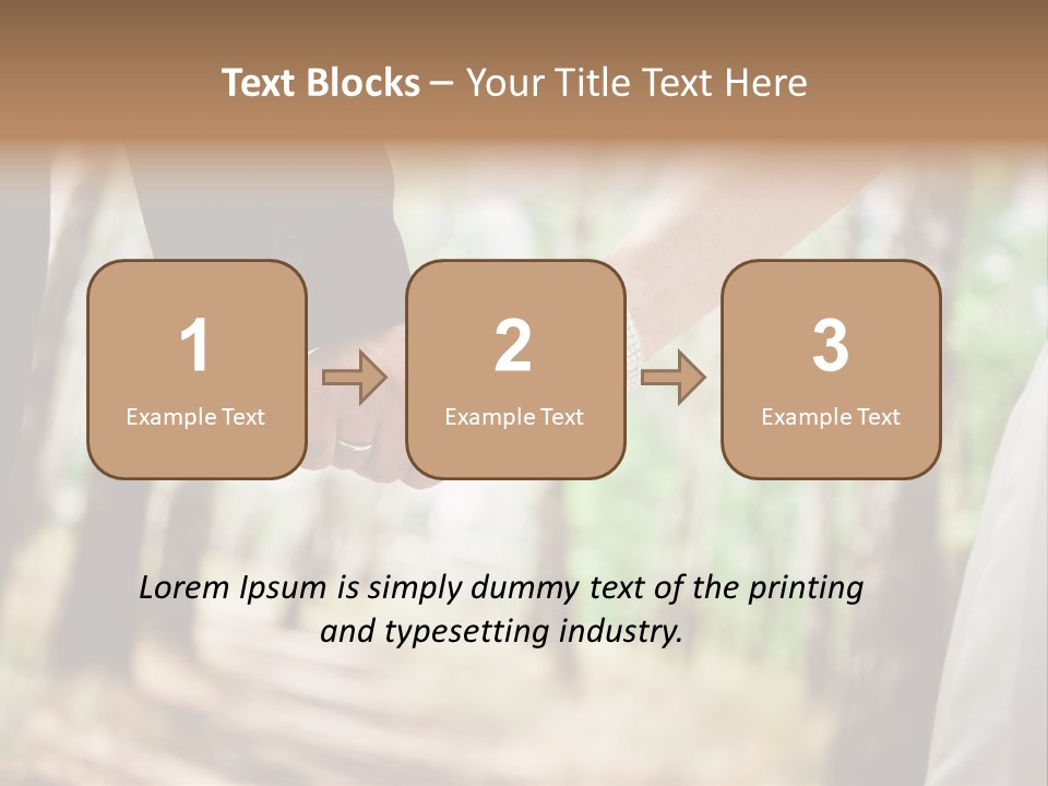 Beautiful Gold Positive PowerPoint Template